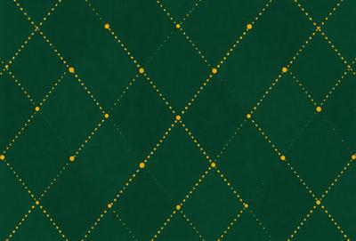 The primary subject of the image is a green and yellow patterned fabric. The setting is a wall, and the visual style is a patterned fabric. The colors and mood of the image are predominantly green and yellow, creating a warm and inviting atmosphere.